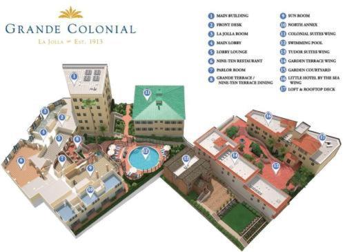 Grande Colonial La Jolla Hotel Сан Диего Стая снимка